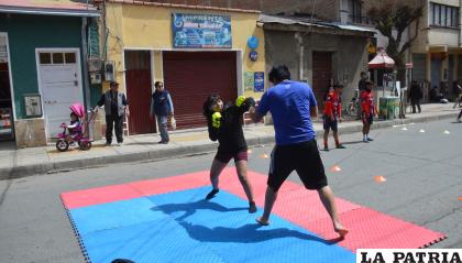 Fue una jornada donde todos intentaron demostrar sus habilidades en el deporte /LA PATRIA