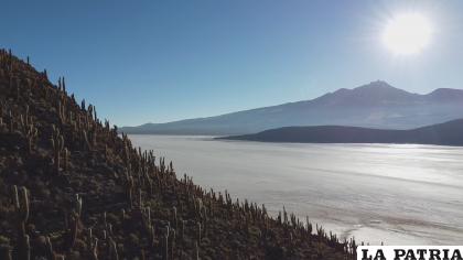 Salar de Thunupa del departamento de Oruro /LA PATRIA