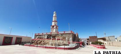 Lugar emblemático de Oruro y Bolivia, el Faro de Conchupata /LA PATRIA