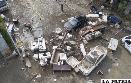 Once muertos y cinco desaparecidos por las inundaciones en el sudeste de Europa /EFE