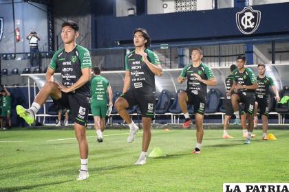 Los integrantes de la Verde anoche entrenaron en la ciudad de Belém /FBF
