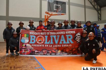 Sindicato Mina Bolívar es uno de los animadores de la competencia /LA PATRIA
