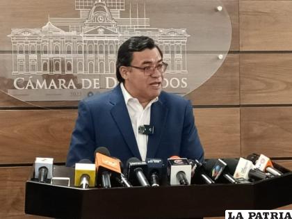 Presidente de la Cámara de Diputados, Jerges Mercado /LA PATRIA