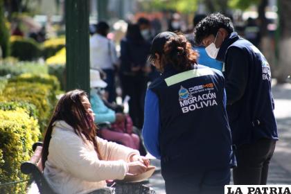 Dirección General de Migración realizando controles /RRSS
