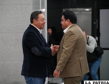 El Presidente junto al nuevo Procurador /APG