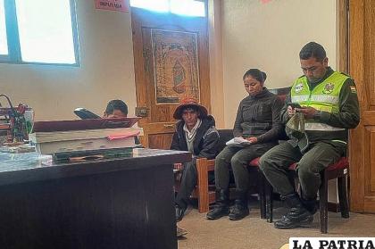 El sindicado en la audiencia de medidas cautelares
 /Cortesía
