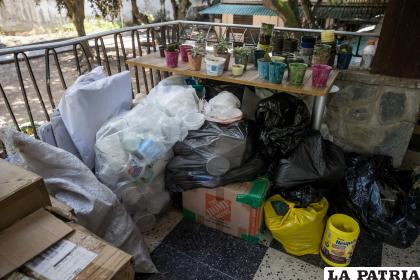 Vista de plástico apto para usarse en productos reciclados /EFE