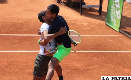 Federico Zeballos y Boris Arias ganaron en dobles /RRSS