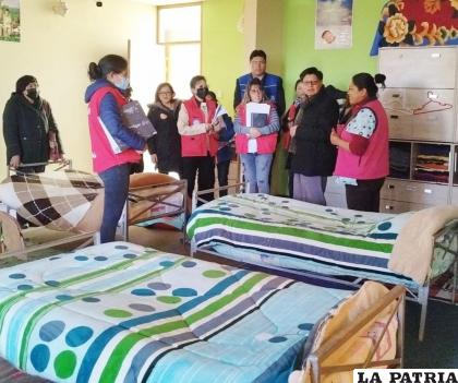 Inspección a los centros de acogida /DIO
