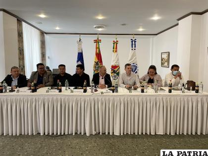 La reunión de la División Aficionados se realizó el martes en La Paz /FBF