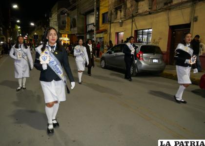 El gobierno estudiantil también participó de la celebración 

