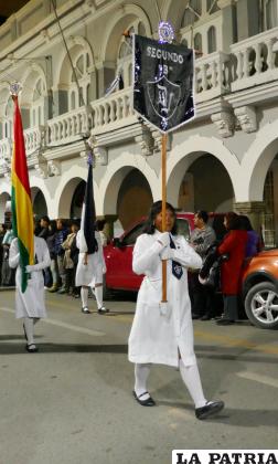El Segundo de secundaria B, también presente en la celebración de las Bodas de Oro