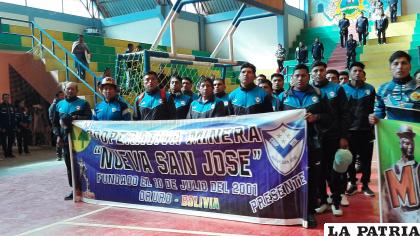Nueva San José es el campeón de este torneo y quiere retener el título /LA PATRIA