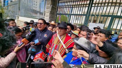 Quispe anunció la realización de un ampliado para el 25 de septiembre /LA PATRIA Archivo