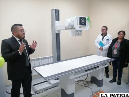 Inauguración del equipo de Rayos X digital /LA PATRIA
