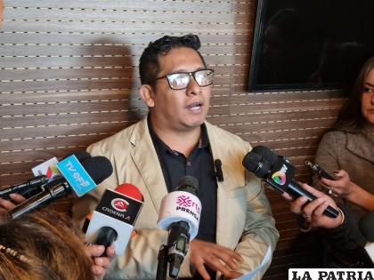 Diputado de Comunidad Ciudadana (CC), Iván Canaviri /LA PATRIA