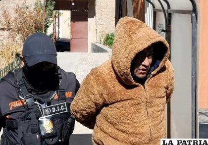 El sujeto fue aprehendido por la Policía /LA PATRIA