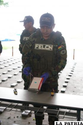 Los agentes de la Felcn desarrollaron los operativos /RRSS