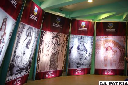 Museo dentro del monumento a la Virgen del Socavón /LA PATRIA