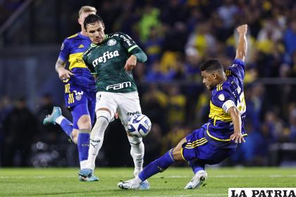 Boca Juniors fue dominador del partido, pero no pudo concretar /EFE

