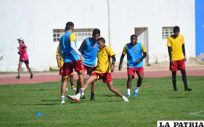 Tras el entrenamiento de ayer, el equipo quedó listo para el cotejo del sábado /LA PATRIA
