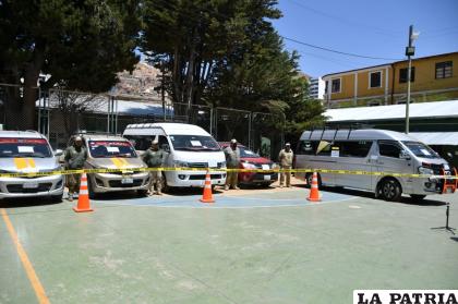 El operativo permitió secuestrar cinco motorizados e incautar dinero /Emilio Castillo