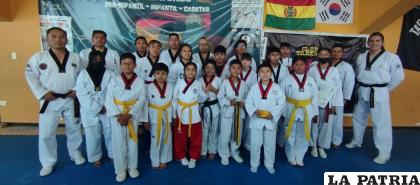Los deportistas orureños tuvieron una importante capacitación/LA PATRIA