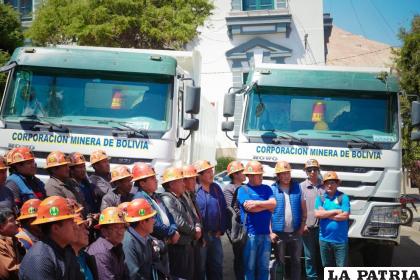 Se entregó volquetas y maquinaria pesada destinadas a la conservación del Cerro Rico /RR.SS.