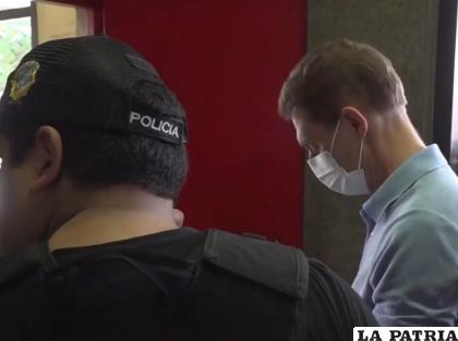 El exvicepresidente del Banco Fassil, Martín W. E., obtuvo detención domiciliaria /El País