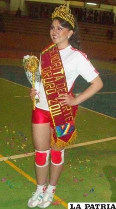 Fabiola Meneses, elegida Miss Deporte