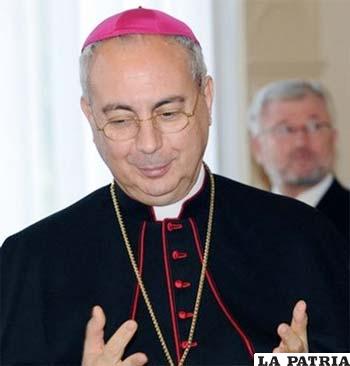 Arzobispo Dominique Mamberti, secretario de Relaciones de la Santa Sede con lo Estados
