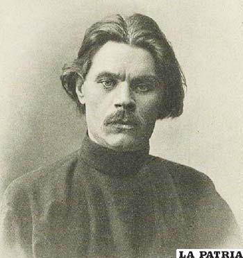 El escritor ruso Máximo Gorki conoció también los rigores del castigo físico