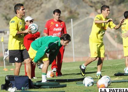 Diego Cabrera se incorporó a los entrenamientos de la selección nacional