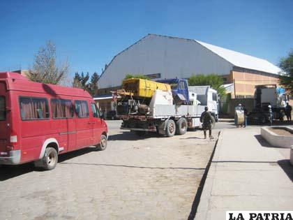 Los motorizados llegaron desde la frontera