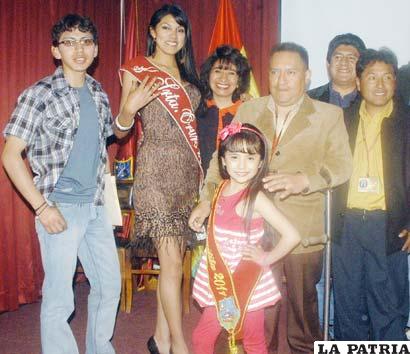 Odalis Ticonipa, Señorita Oruro 2011, trabajará en coordinación con representantes institucionales para favorecer a personas con discapacidad