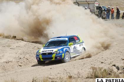 El coche de Lionel Castellón de la categoría Libre