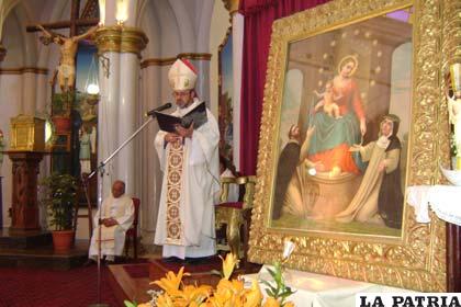 El Obispo de la diócesis de Oruro, Monseñor Cristóbal Bialasik, llamó a la unidad a las autoridades y orureños para trabajar por el departamento