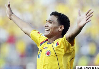 Teófilo Gutiérrez de la selección de Colombia
