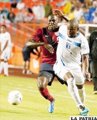 Una escena del partido USA ante Honduras