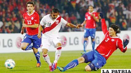 Chile y Perú se enfrentarán nuevamente esta vez por eliminatorias