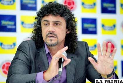 Leonel Alvarez D.T. de la selección de Colombia