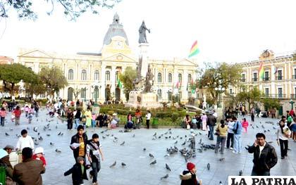 Plaza “Pedro Domingo Murillo” de La Paz