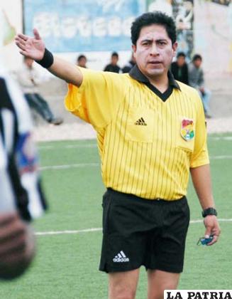José Camargo árbitro orureño