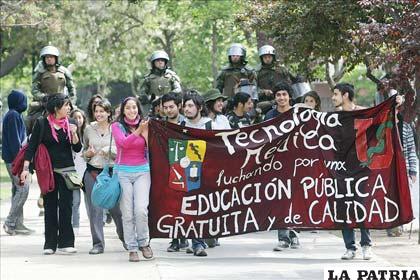 Los estudiantes chilenos se movilizarán el 18 y 19 de octubre