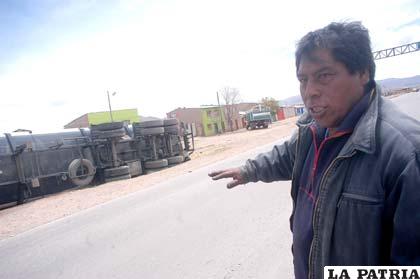 El conductor del motorizado explica lo sucedido