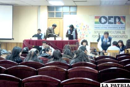 Sala Plena del TEDO, entró en cuarto intermedio hasta hoy