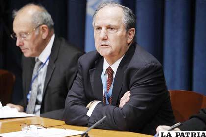 Relator especial de la ONU sobre la tortura, el jurista argentino Juan Méndez