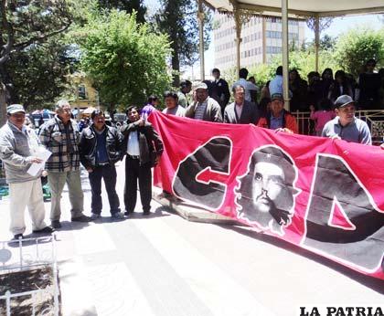 Dirigentes de la COD, rindieron homenaje a los marchistas del Tipnis