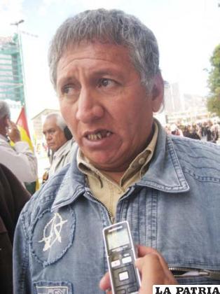 Jaime Solares, ejecutivo de la COD pide al Gobierno respeto a la CPE