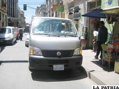 Otro ciudadano que infringió las normas viales